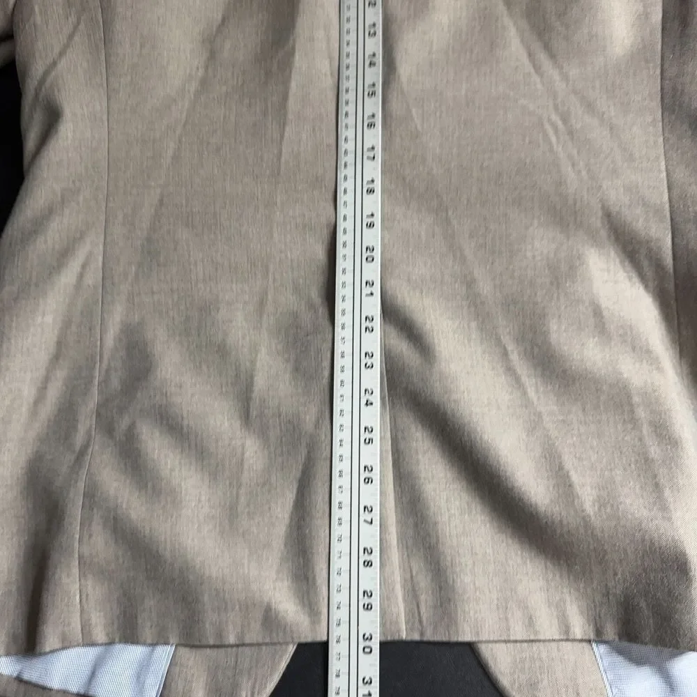 Banana Republic‎ Blazer Mens 44R Slim Fit Brown Herringbone Wool
